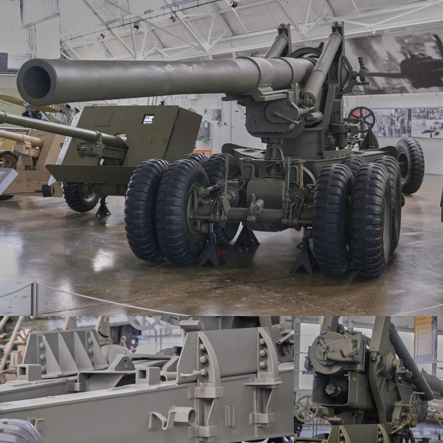 1940 M2 155mm Long Tom Field Gun
