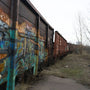 Abandoned Railroad Cars