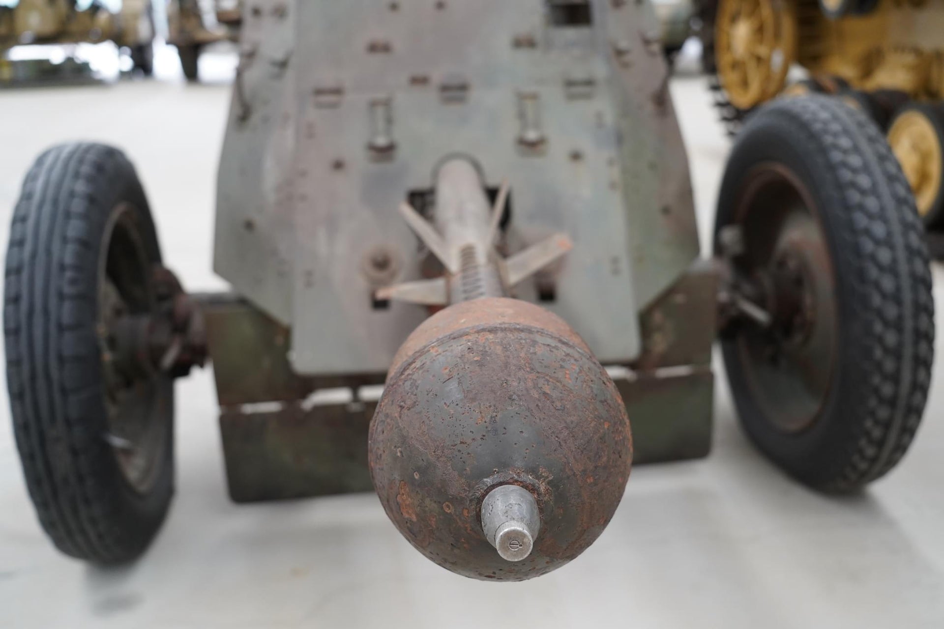 Battered PAK Anti-Tank Gun