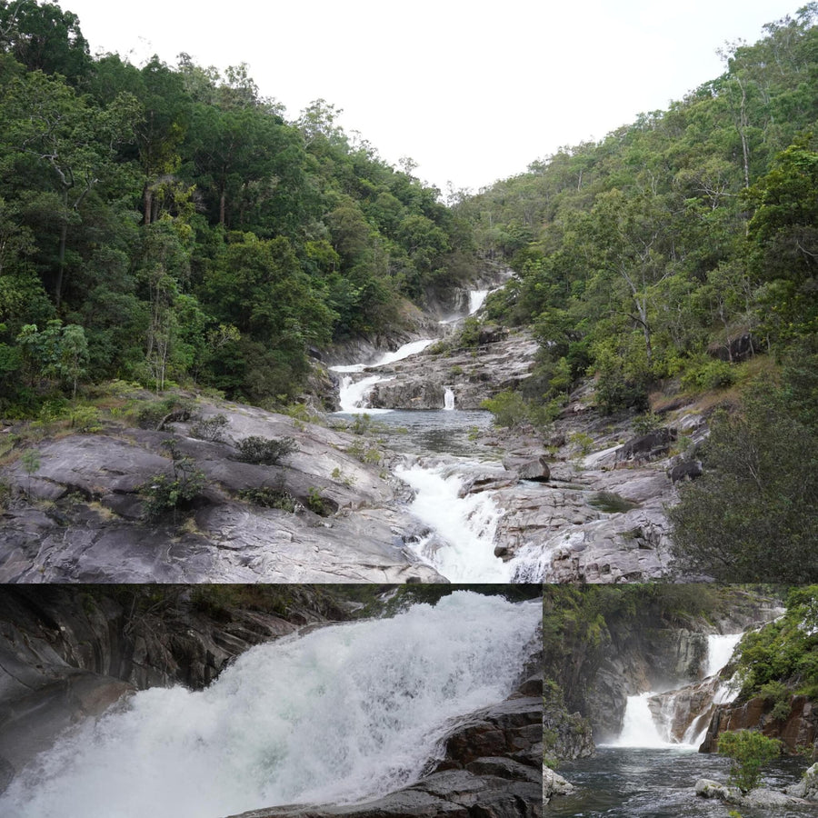 Large Stepped Waterfall