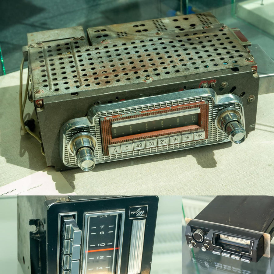 Vintage Car Radio Designs