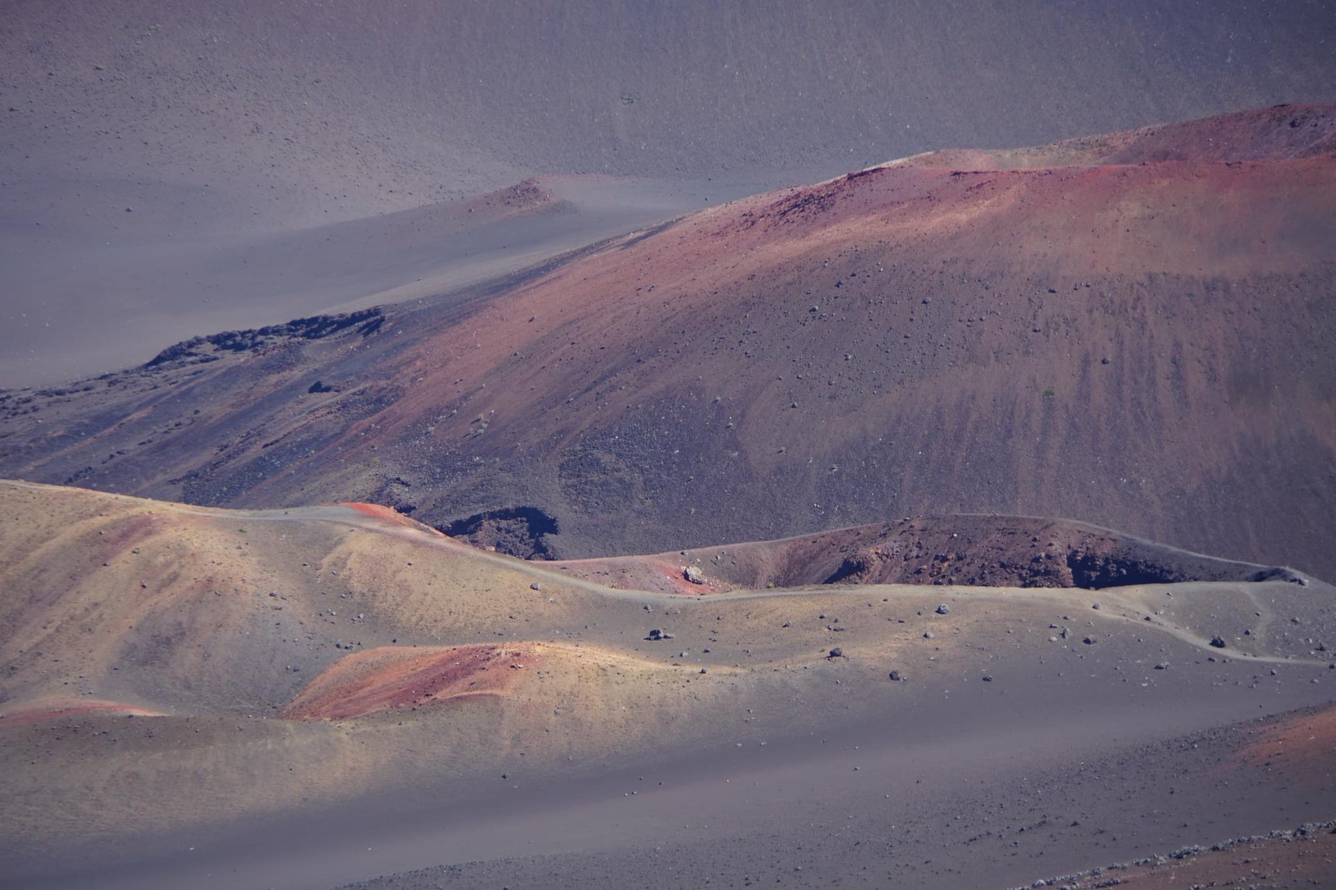 Volcanic Crater Depression