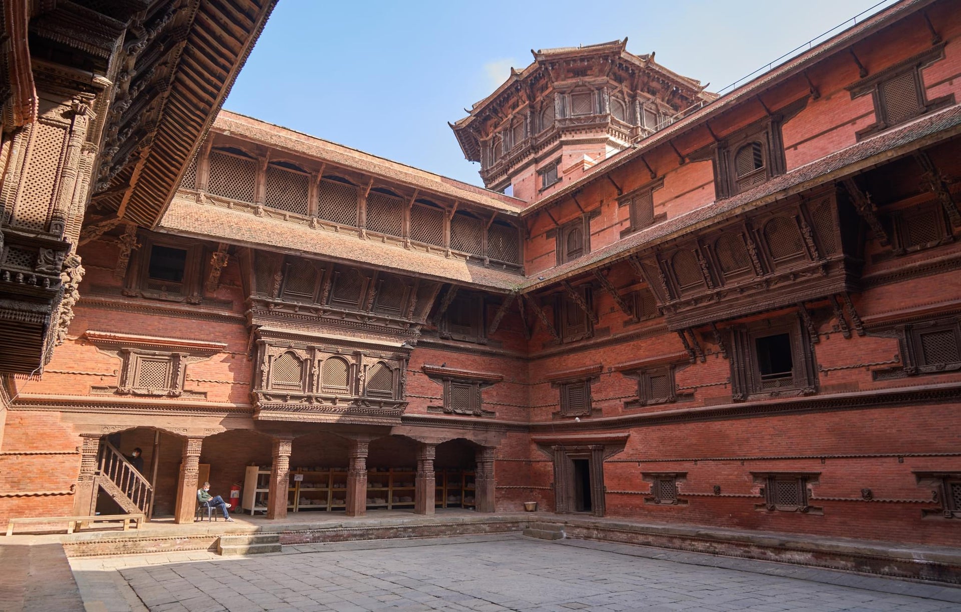 Kathmandu Palace Inner Yard