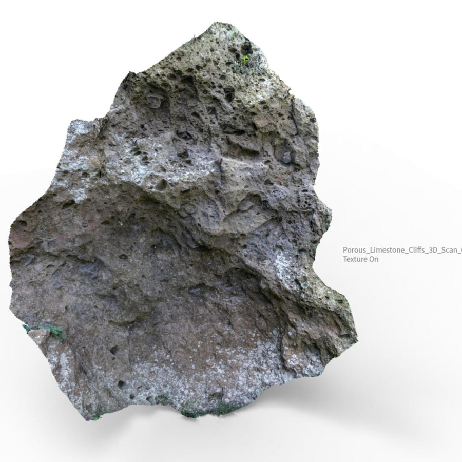 Porous Limestone Cliffs