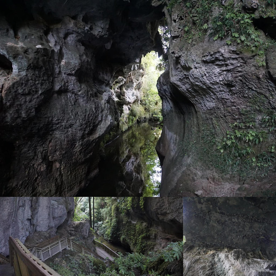 Collapsed and Exposed Cave