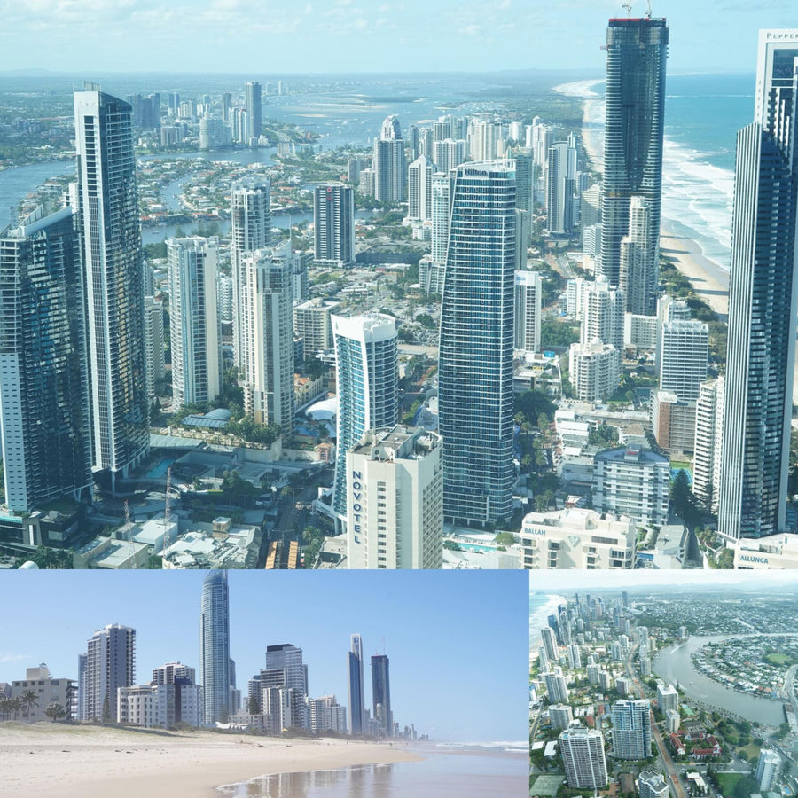 Beach Highrises Cityscape