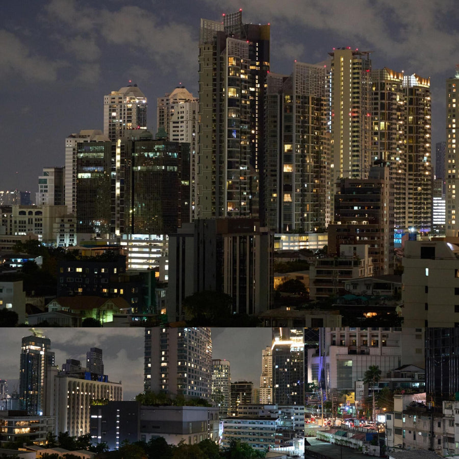 Asian Night Cityscape