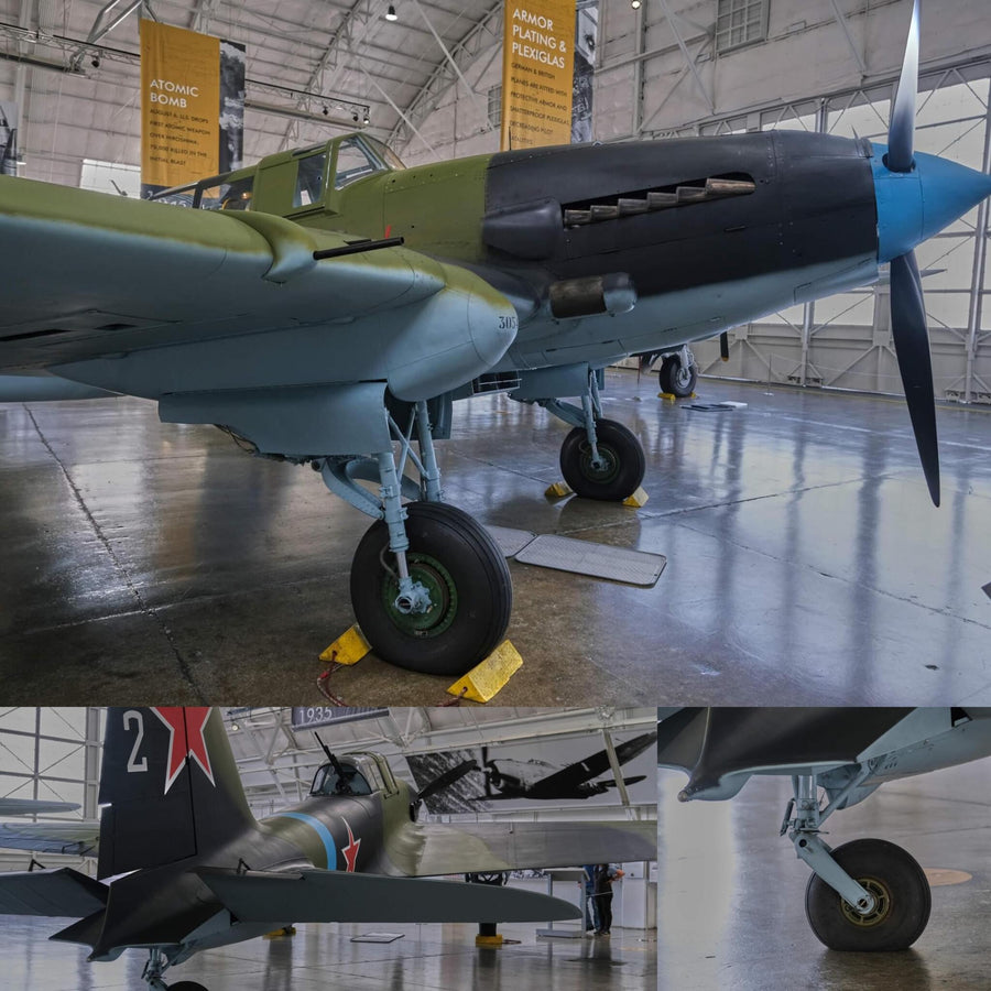 Soviet Ground Attack Aircraft Ilyushin Il-2M3 Shtu
