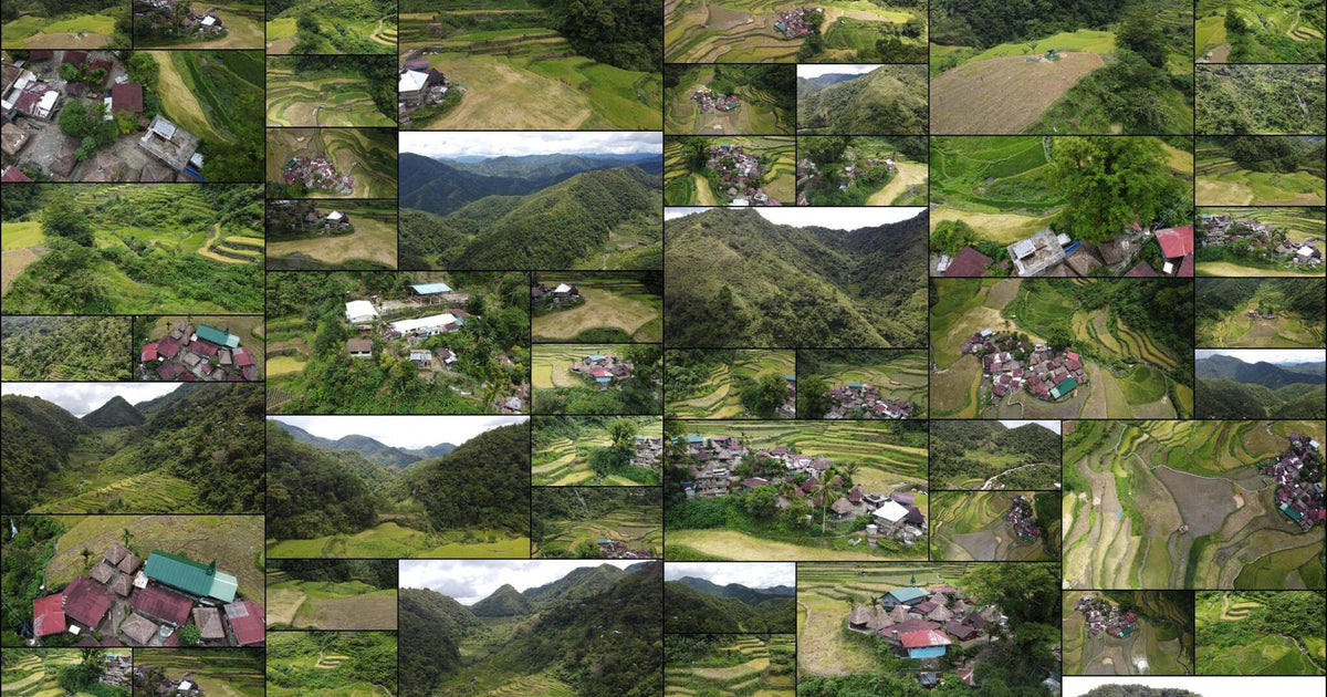 132 photos of Aerial Small Rice Terraces Village – Fotoref
