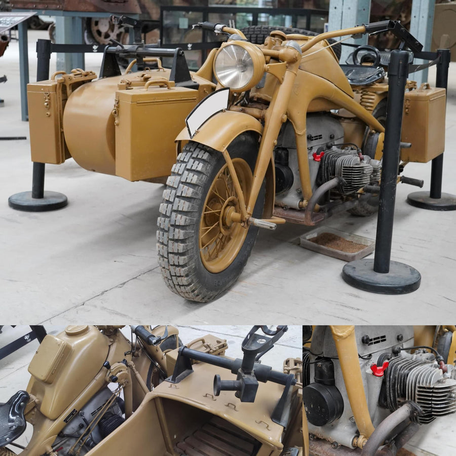 German War Bike Zundapp KS 750