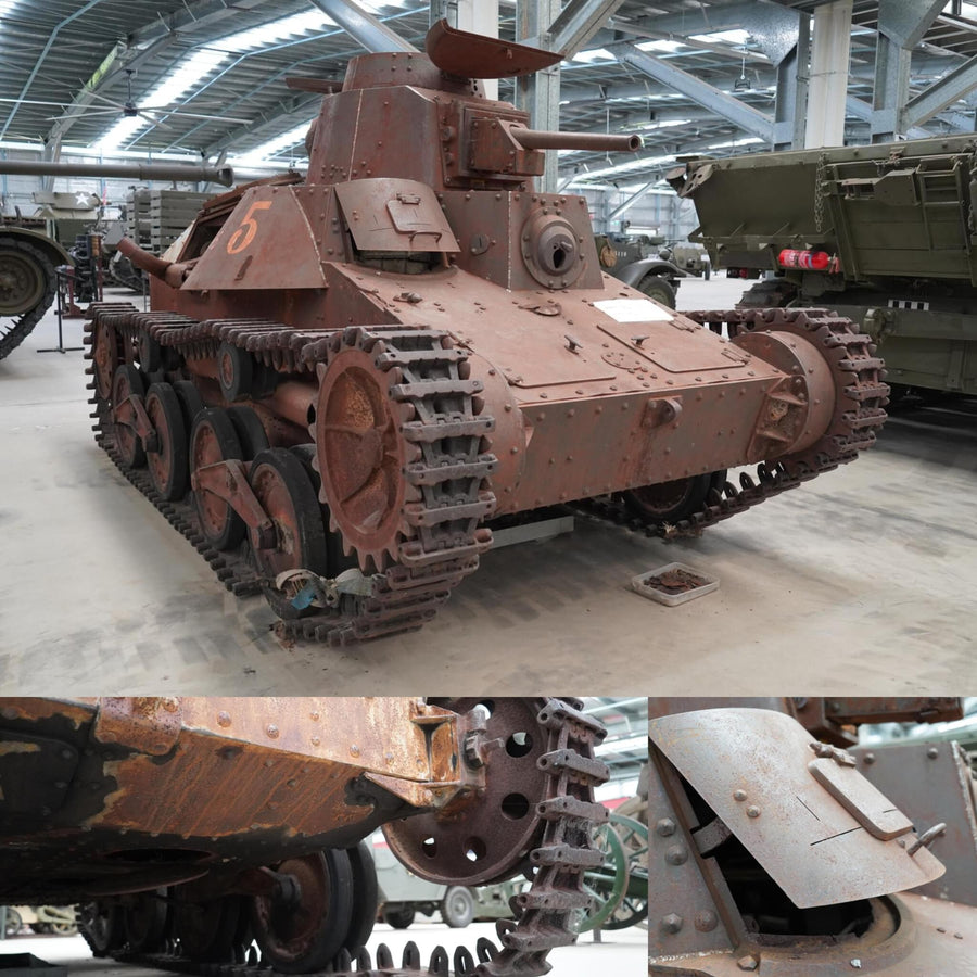 Japanese Type 95 Rusty Light Tank