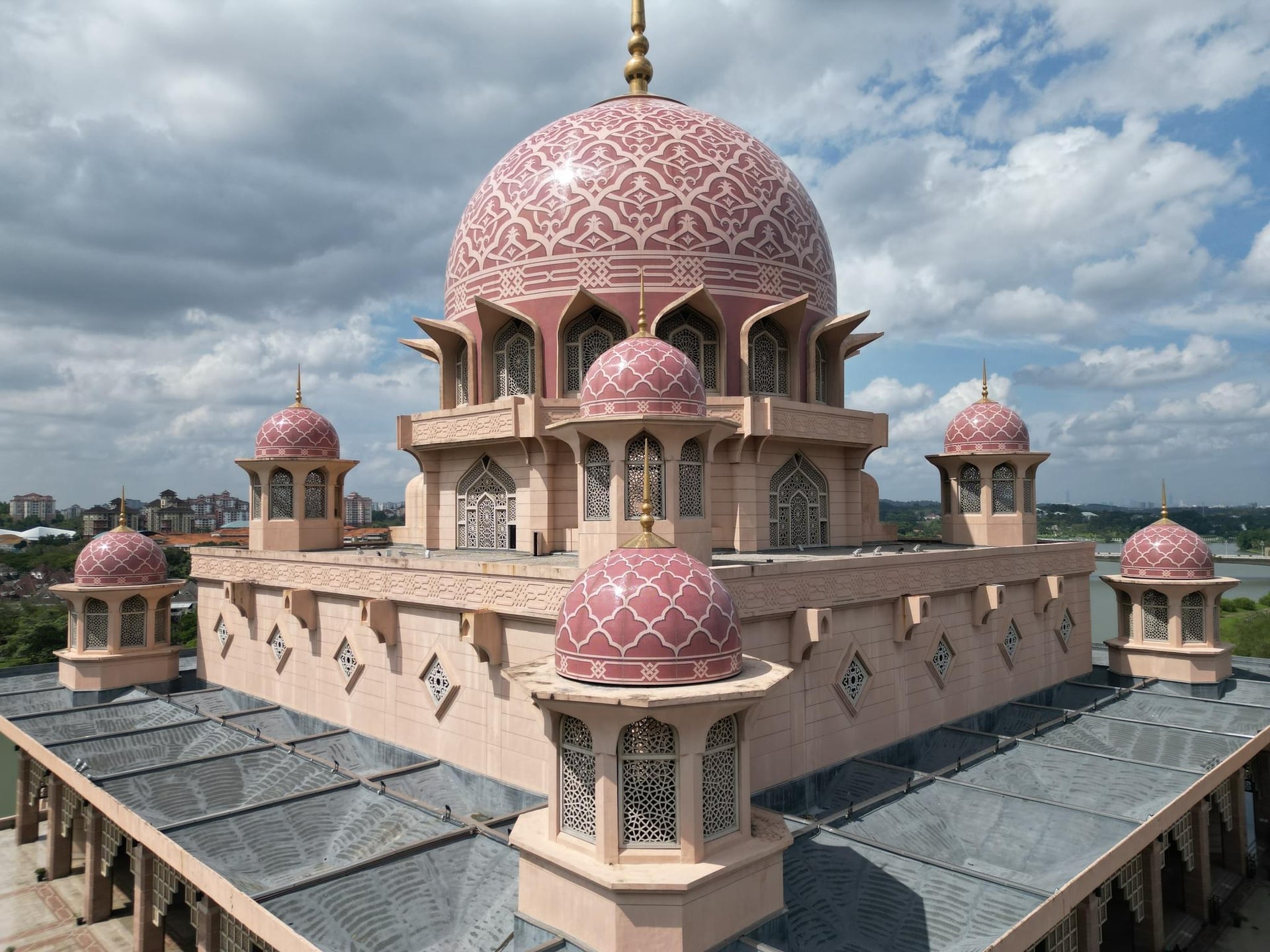 Big Pink-Domed Mosque