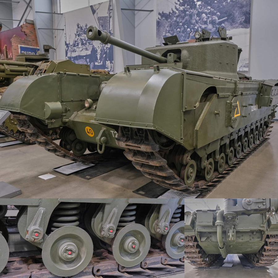 Churchill Mk VII British Flamethrower Tank