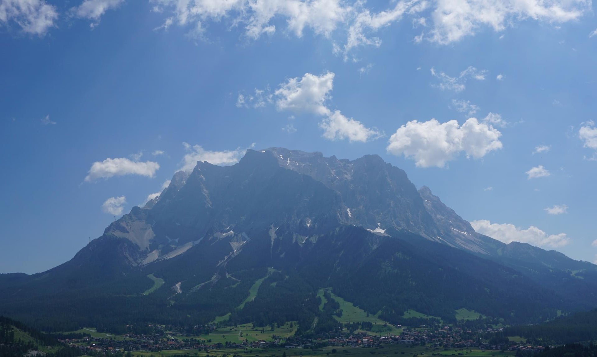 Alp Mountains in Summer