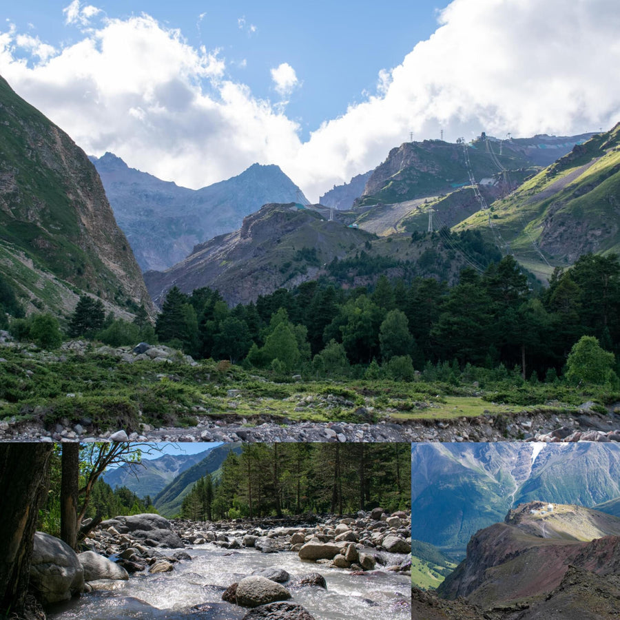 Elbrus Alpine Landscape