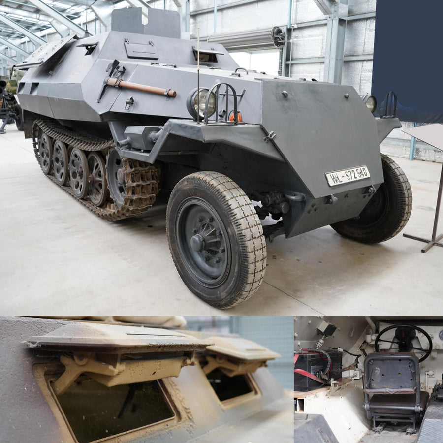 German Halftrack Modifications