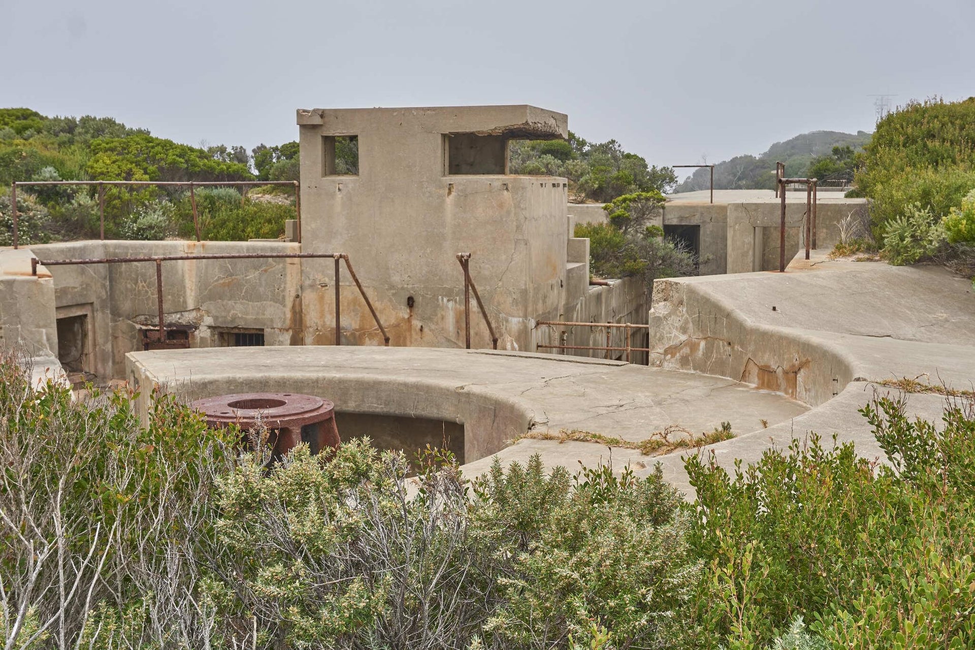 WWII Concrete Fortification