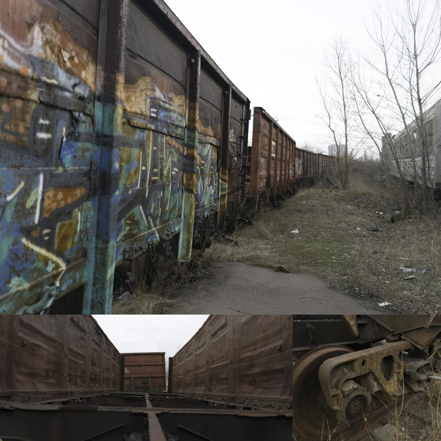 Abandoned Railroad Cars