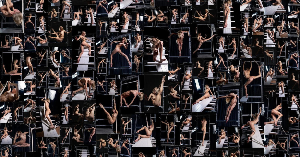 893 photos of Female Complex Poses Contrast Light – Fotoref