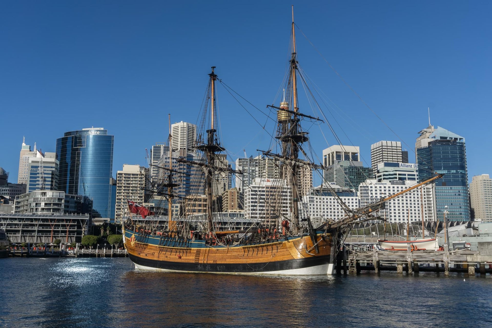 HMB Endeavour Sailship