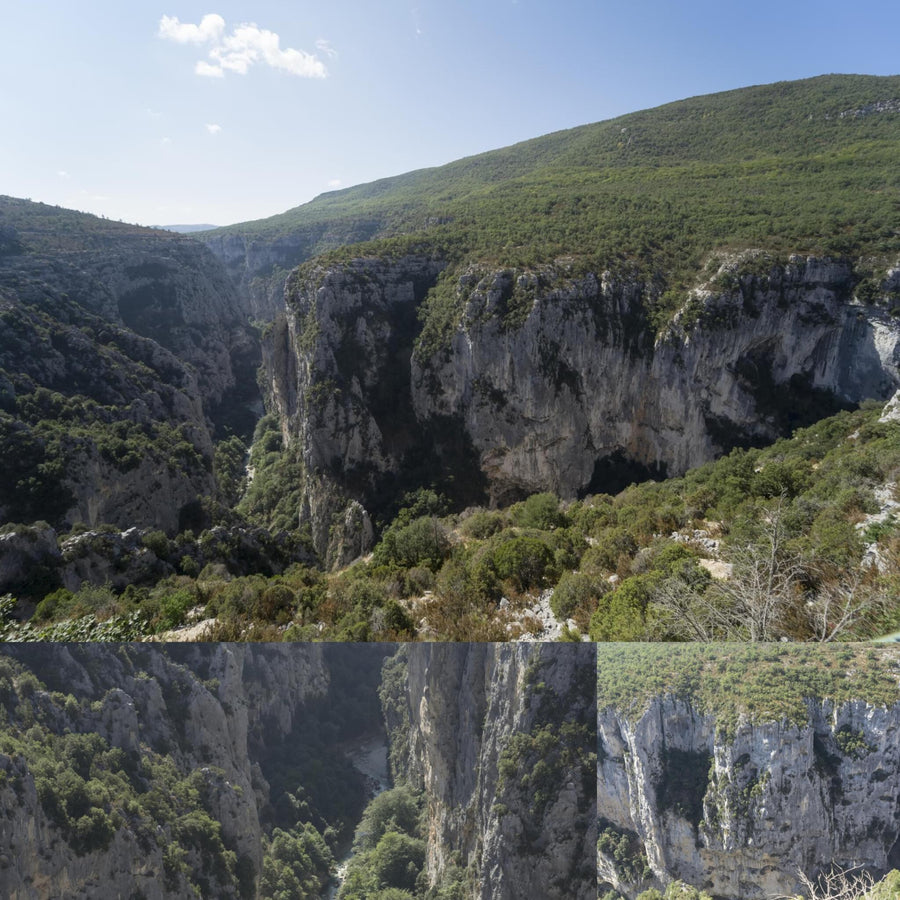 Steep Deep Limestone Canyon