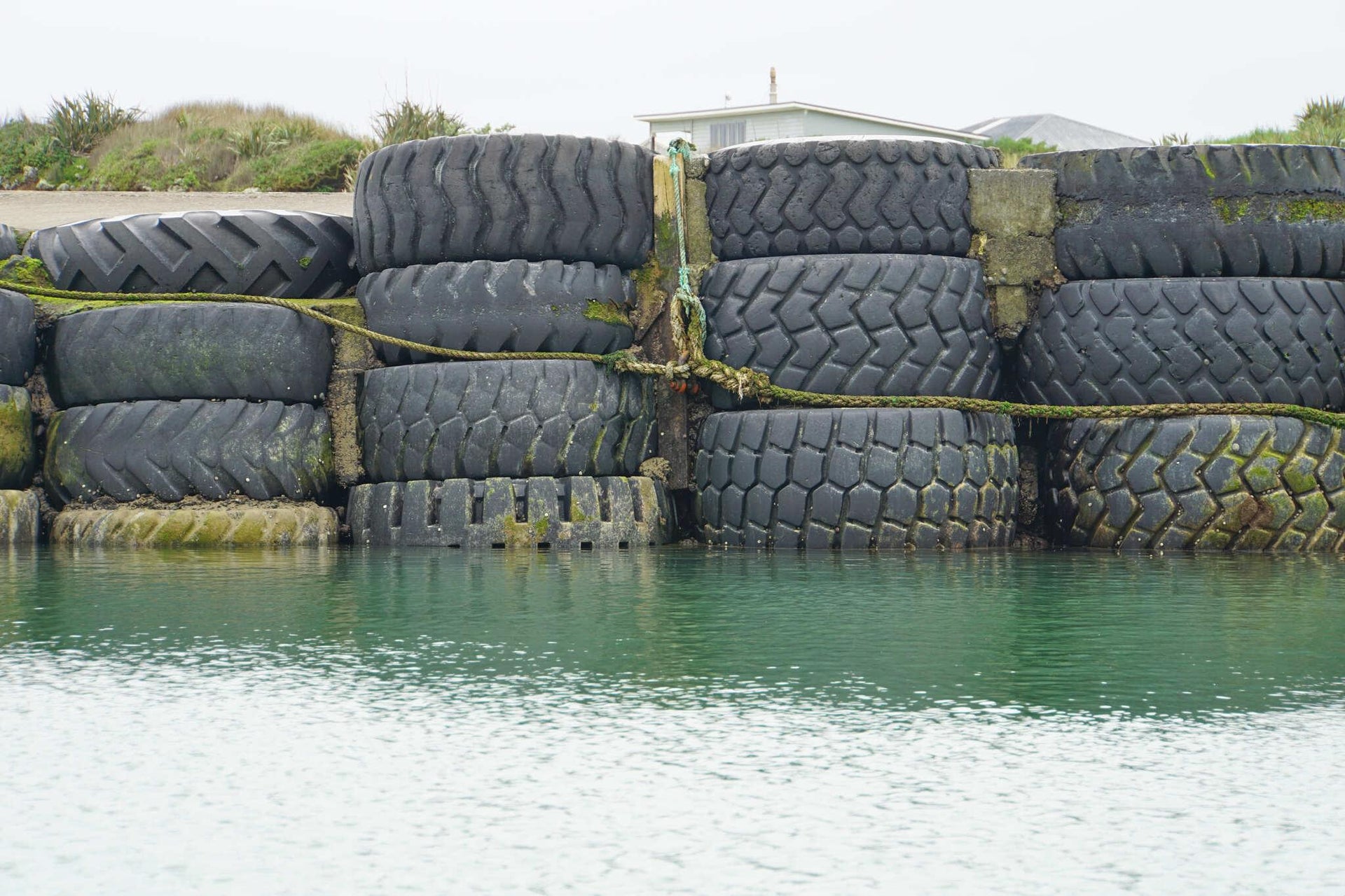 Tyres Walled Wharf
