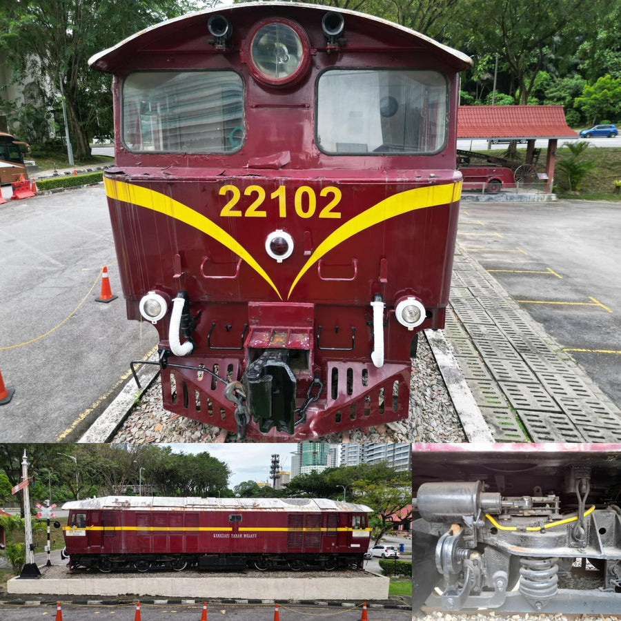 Malaysian Diesel Locomotive 1970s