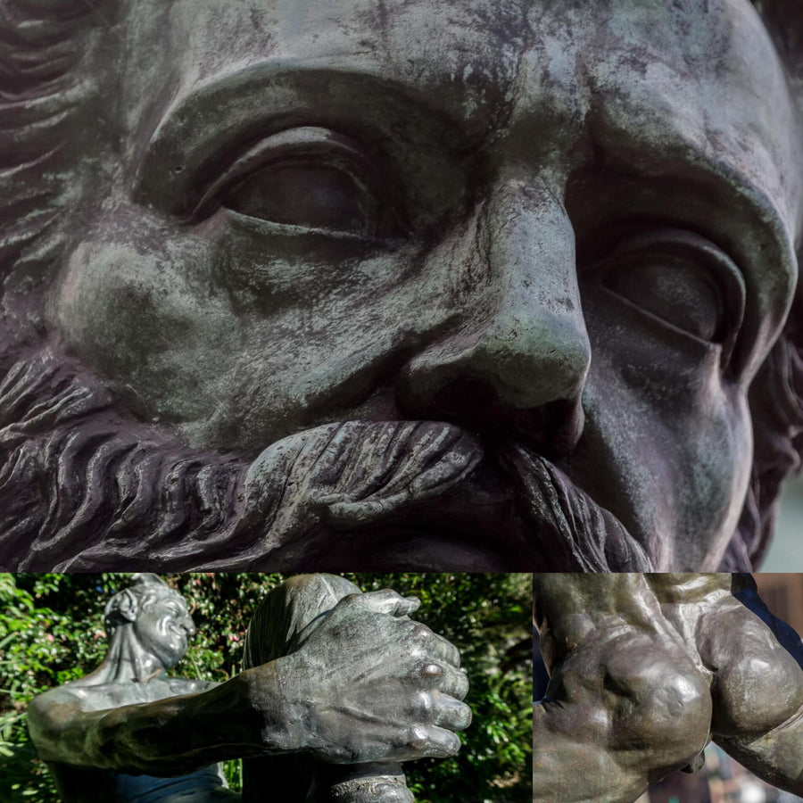 Naked Classic Copper Statues