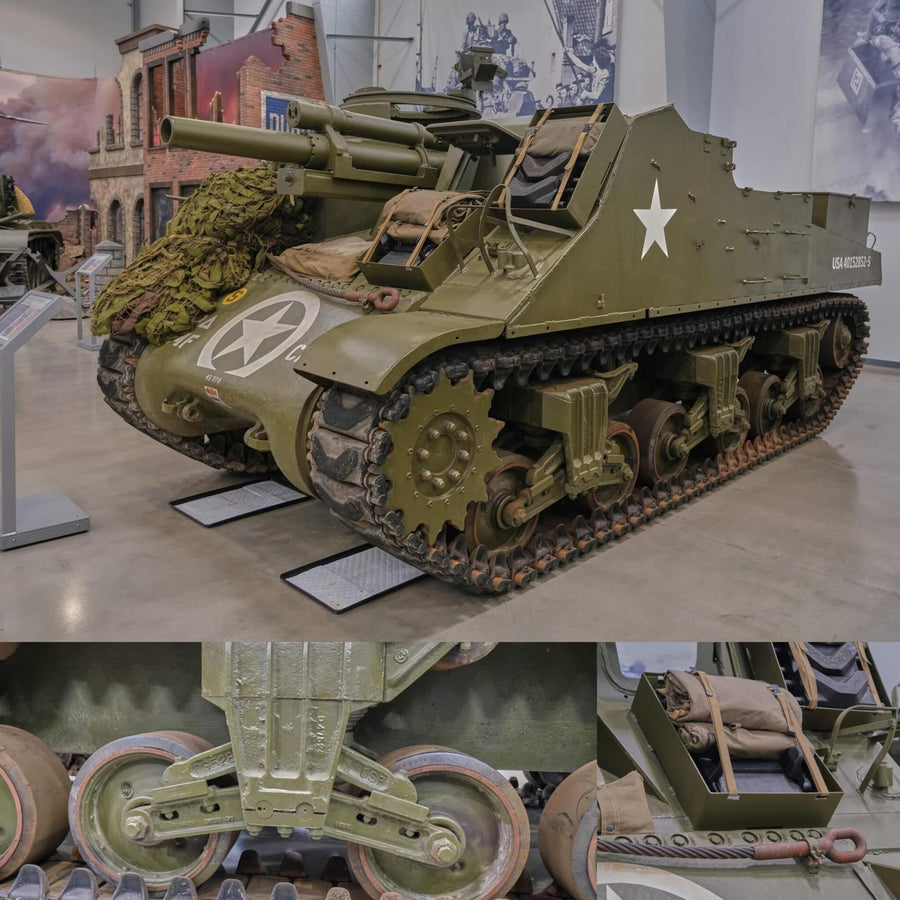 American Locomotive M7B1 Priest Self Propelled How