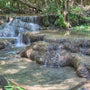 Travertine Terrace Jungle Waterfall