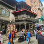 Kathmandu Medieval Cyberpunk Market Streets