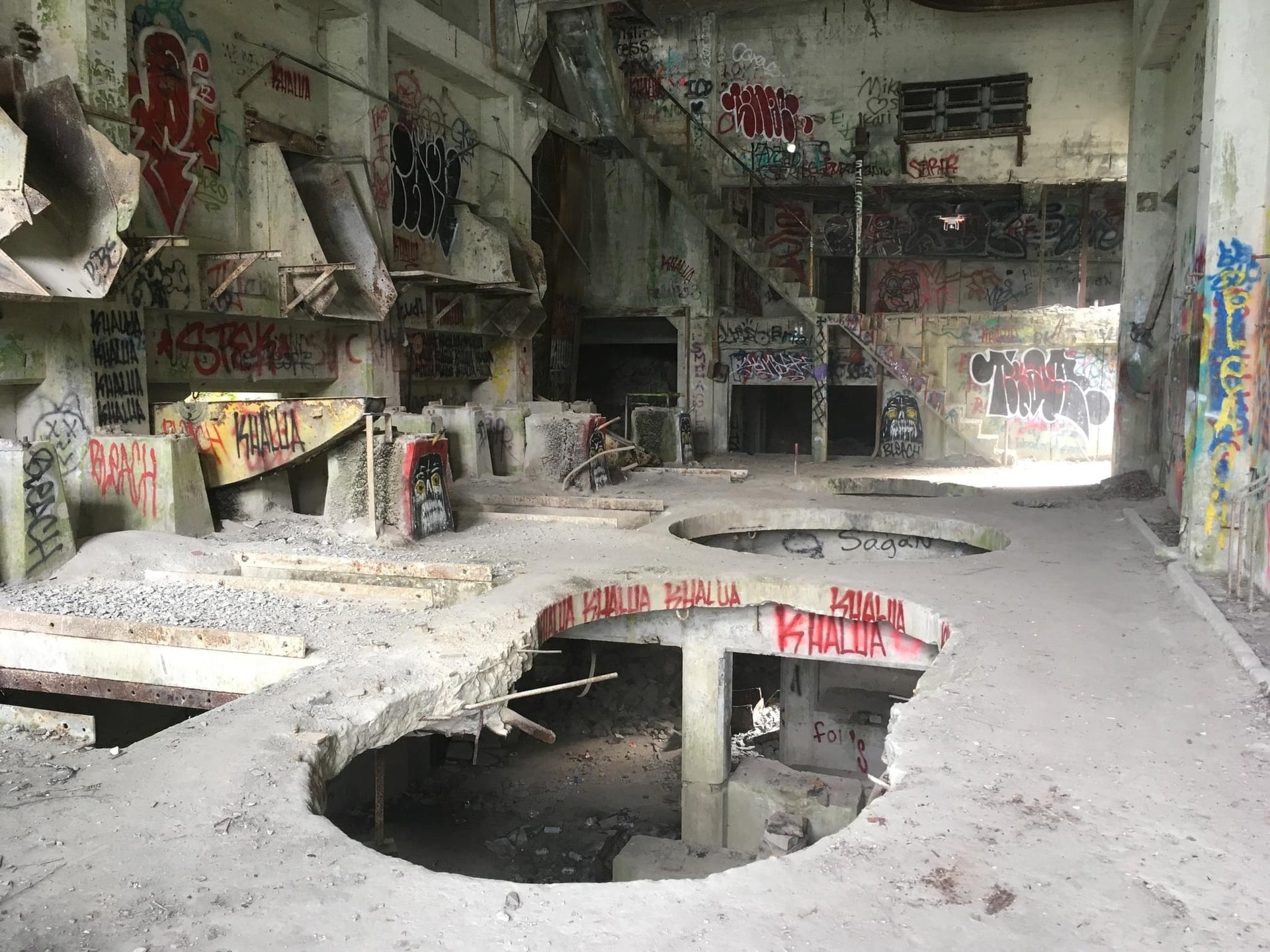 Abandoned Concrete Structure