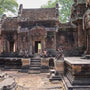 Orange Khmer Ancient Temple