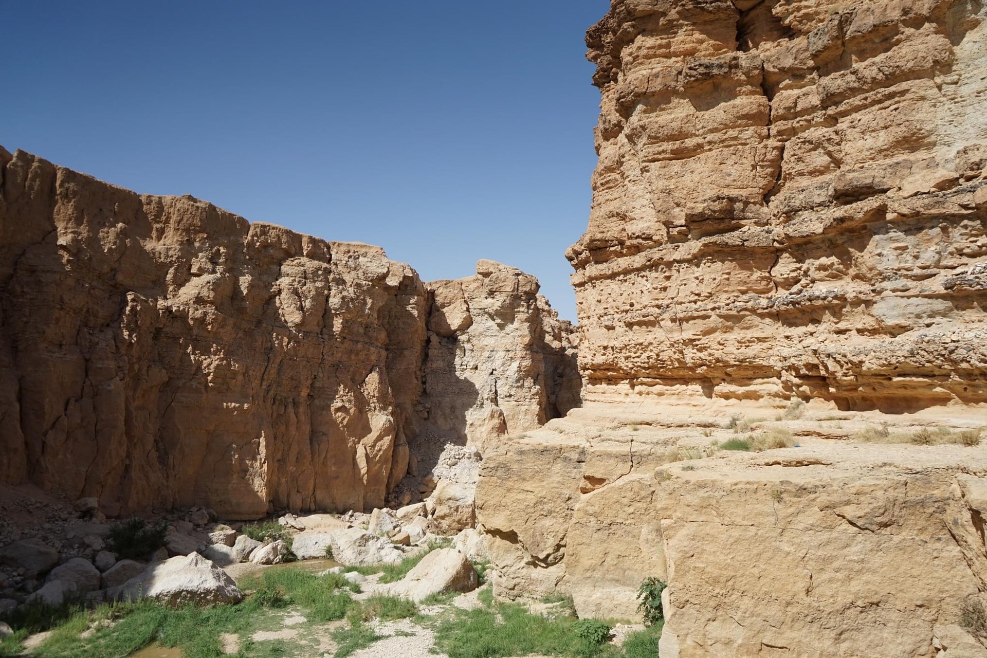 Tunisian Desert Canyon