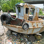 Tiny Rusty Boat