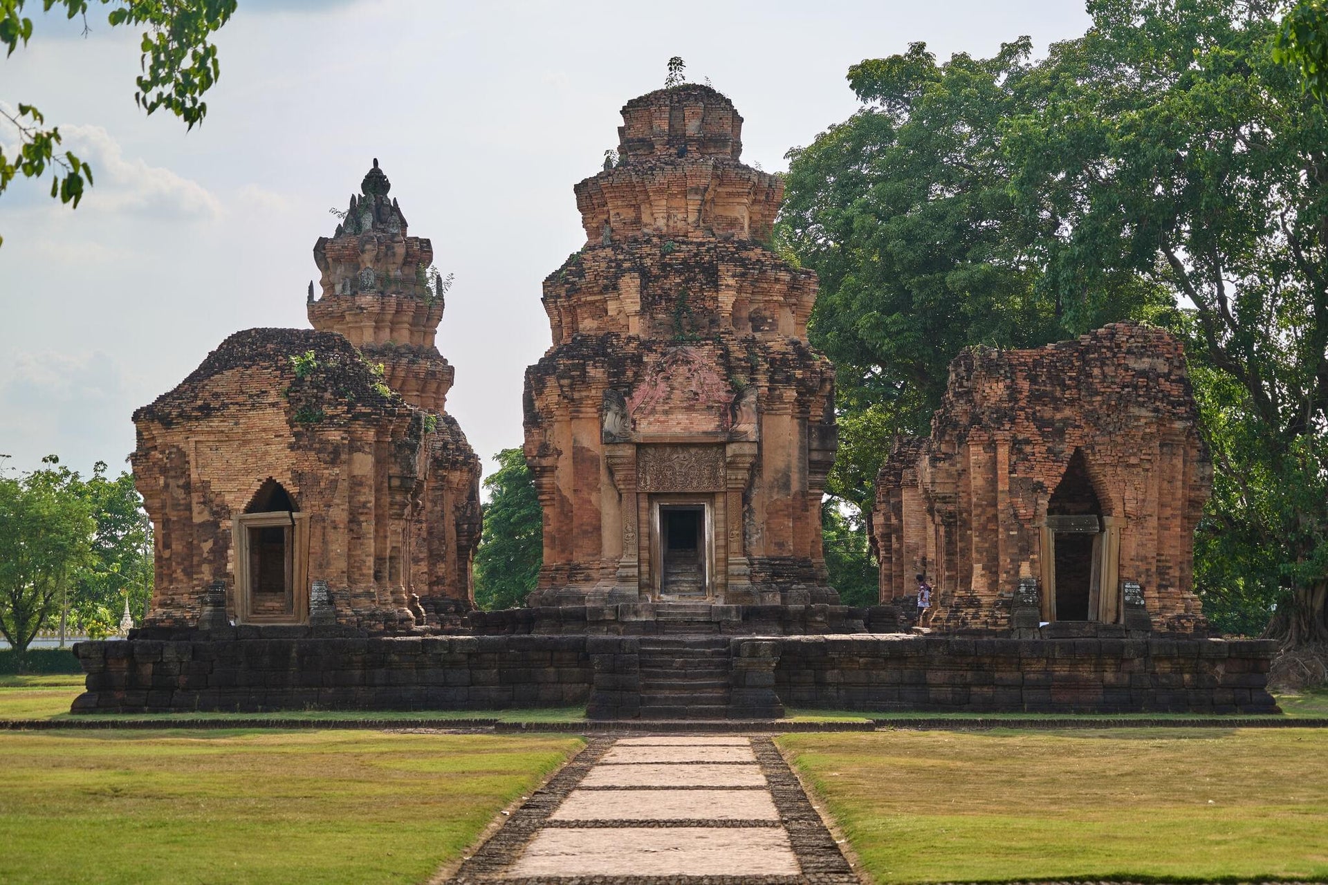 Five Tower Hindu Brick Temple