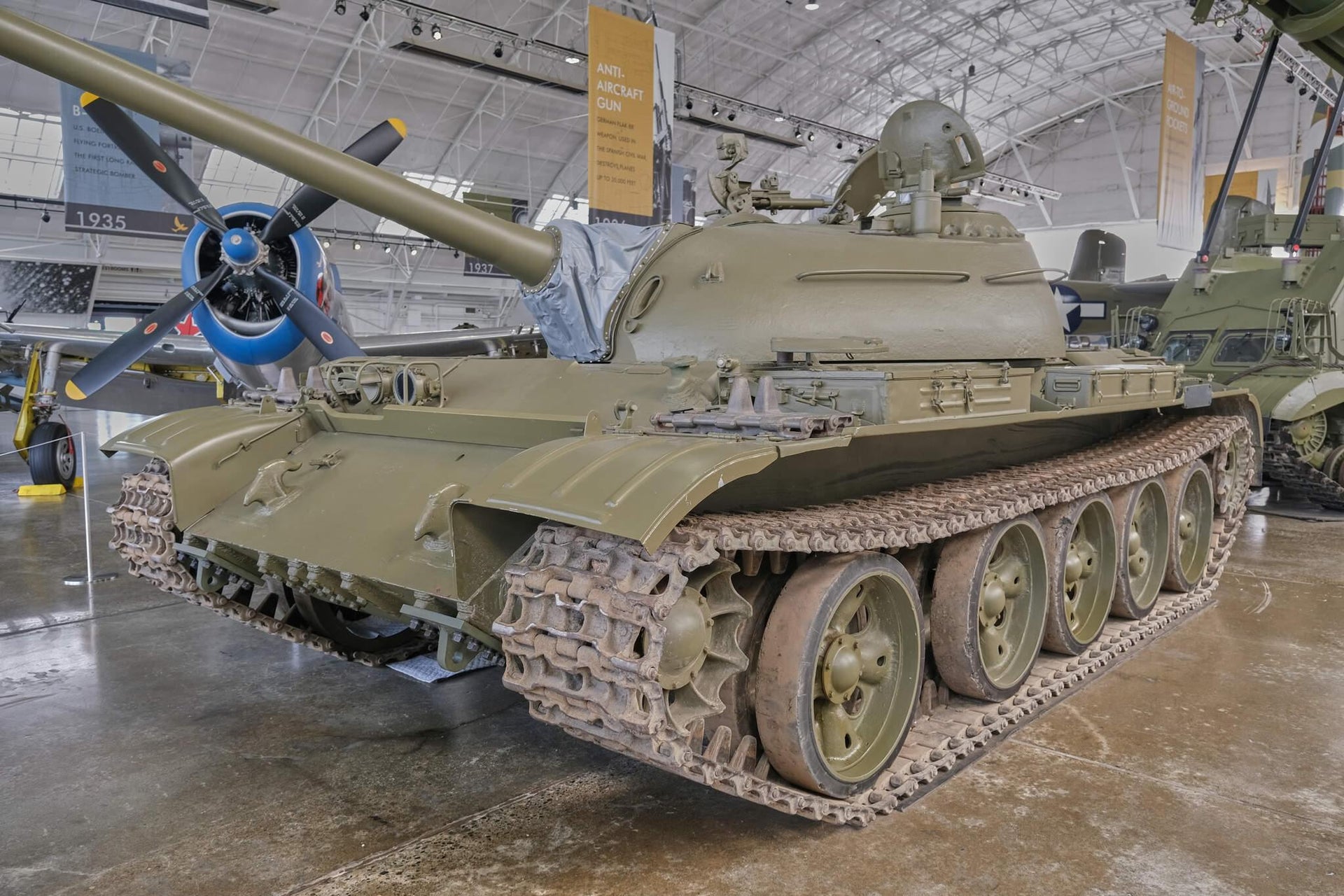 1977 Soviet T54M Main Battle Tank