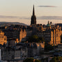 Edinburgh Sunset Cityscape