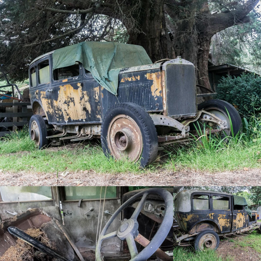 Derelict Chevrolet Coupe 1930