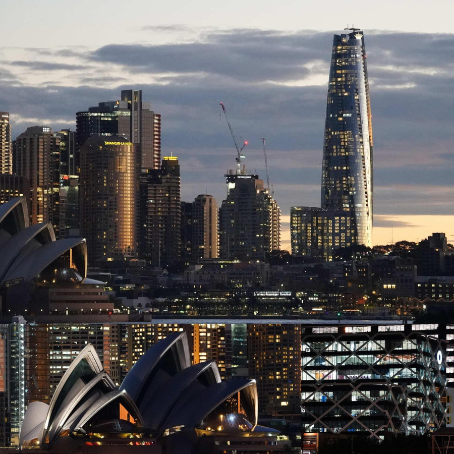 Sydney Night Cityscape