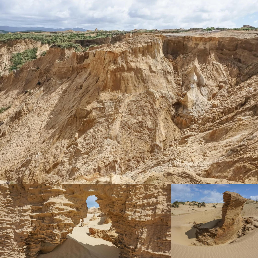 Sand Canyons and Dune Formations