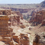 Red Sandstone Arid Canyon
