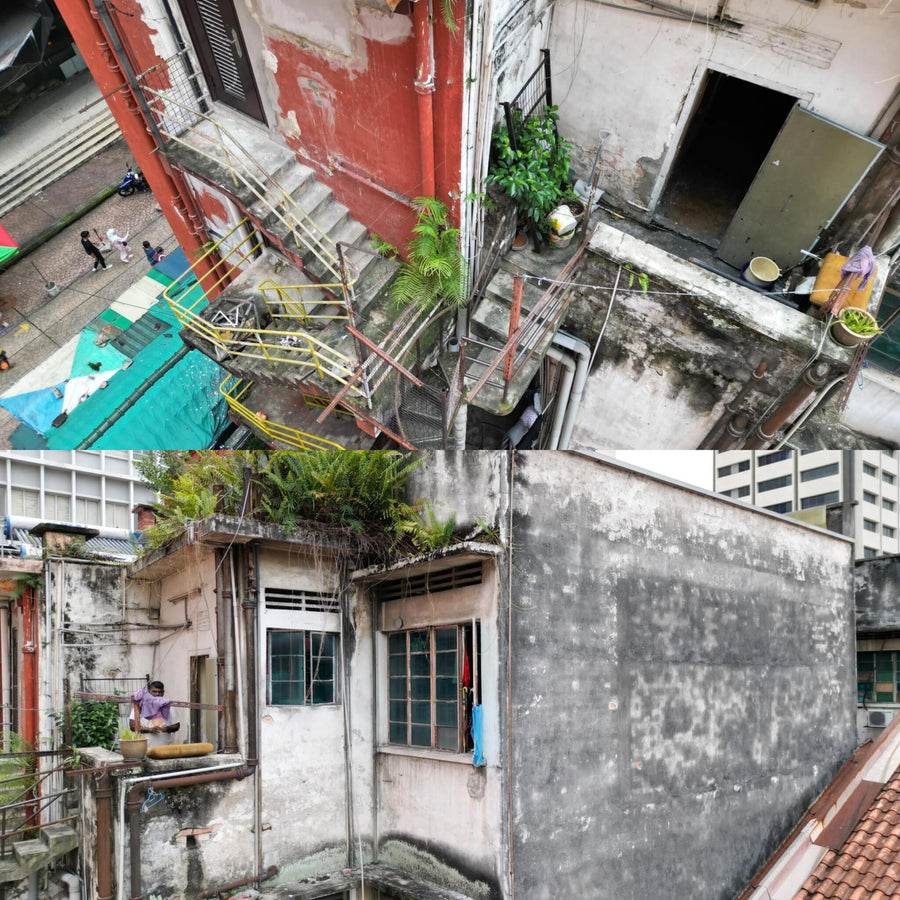 Scenic Slums Corner Building