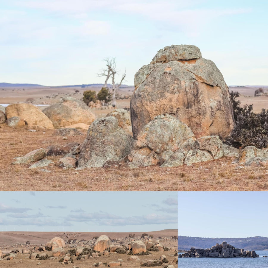 Jindabyne Lake Granite Boulders