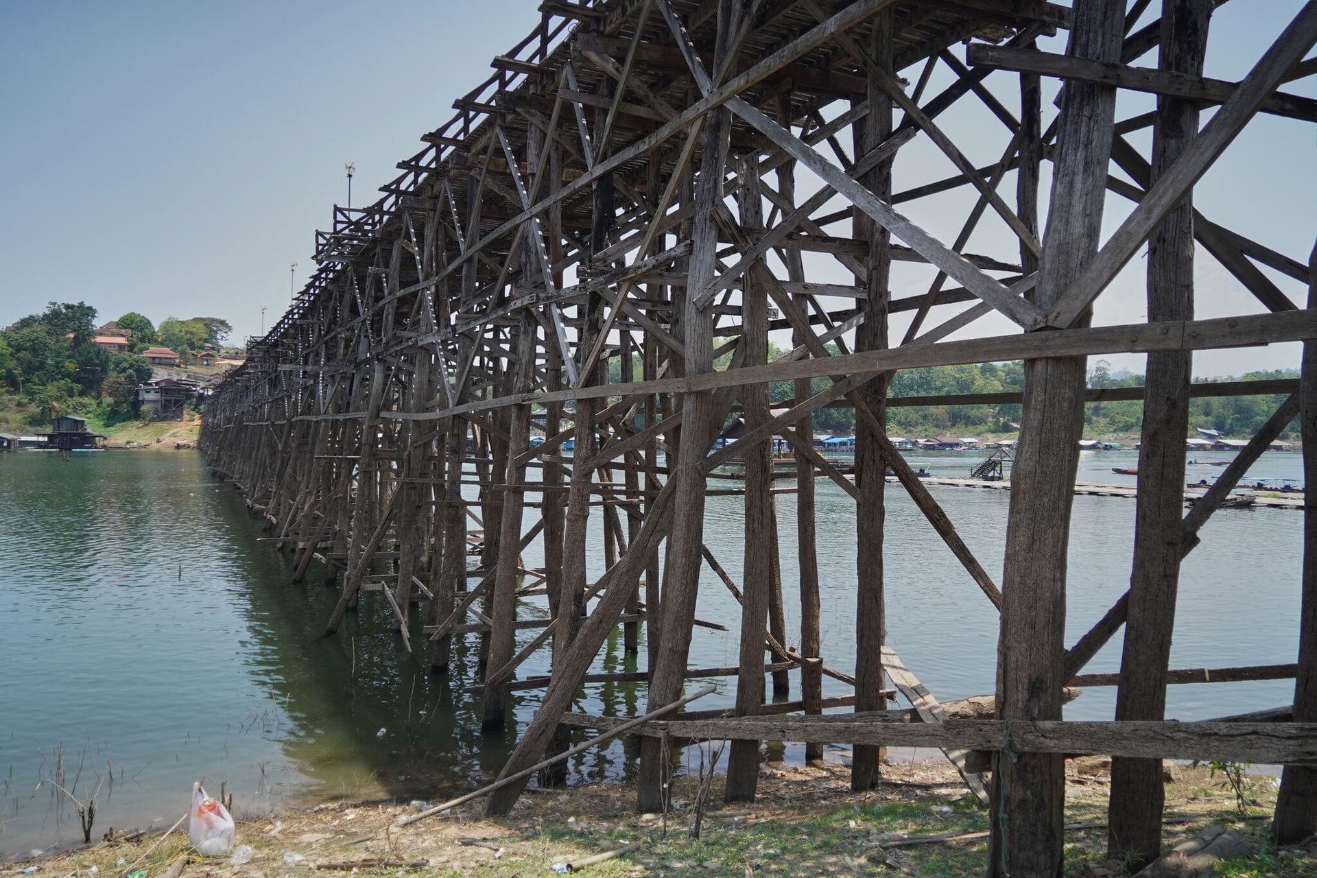 Long Wooden Bridge