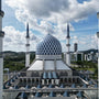 Four Minaret Large Malaysian Mosque