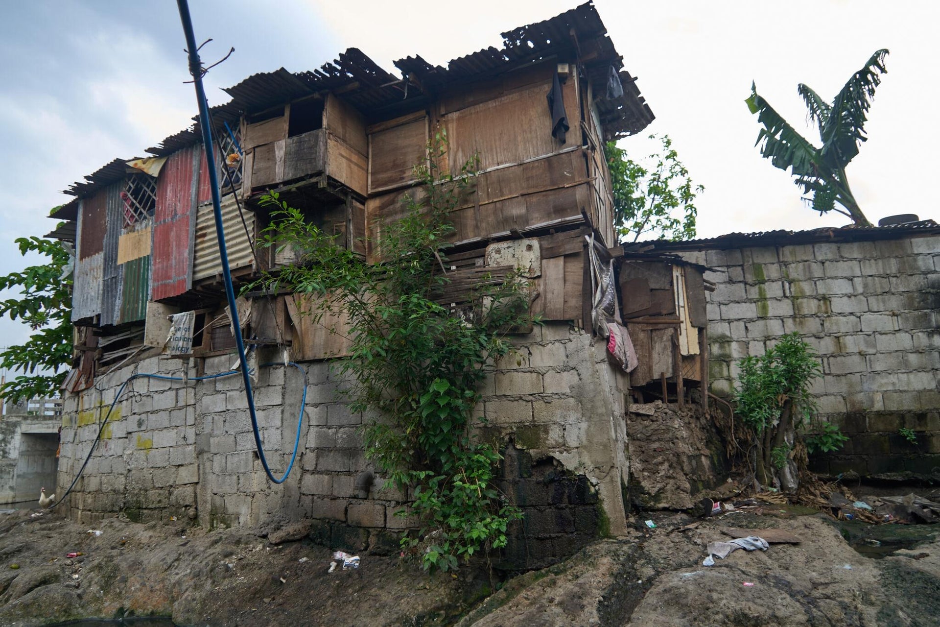 Phillippines Slums Compound
