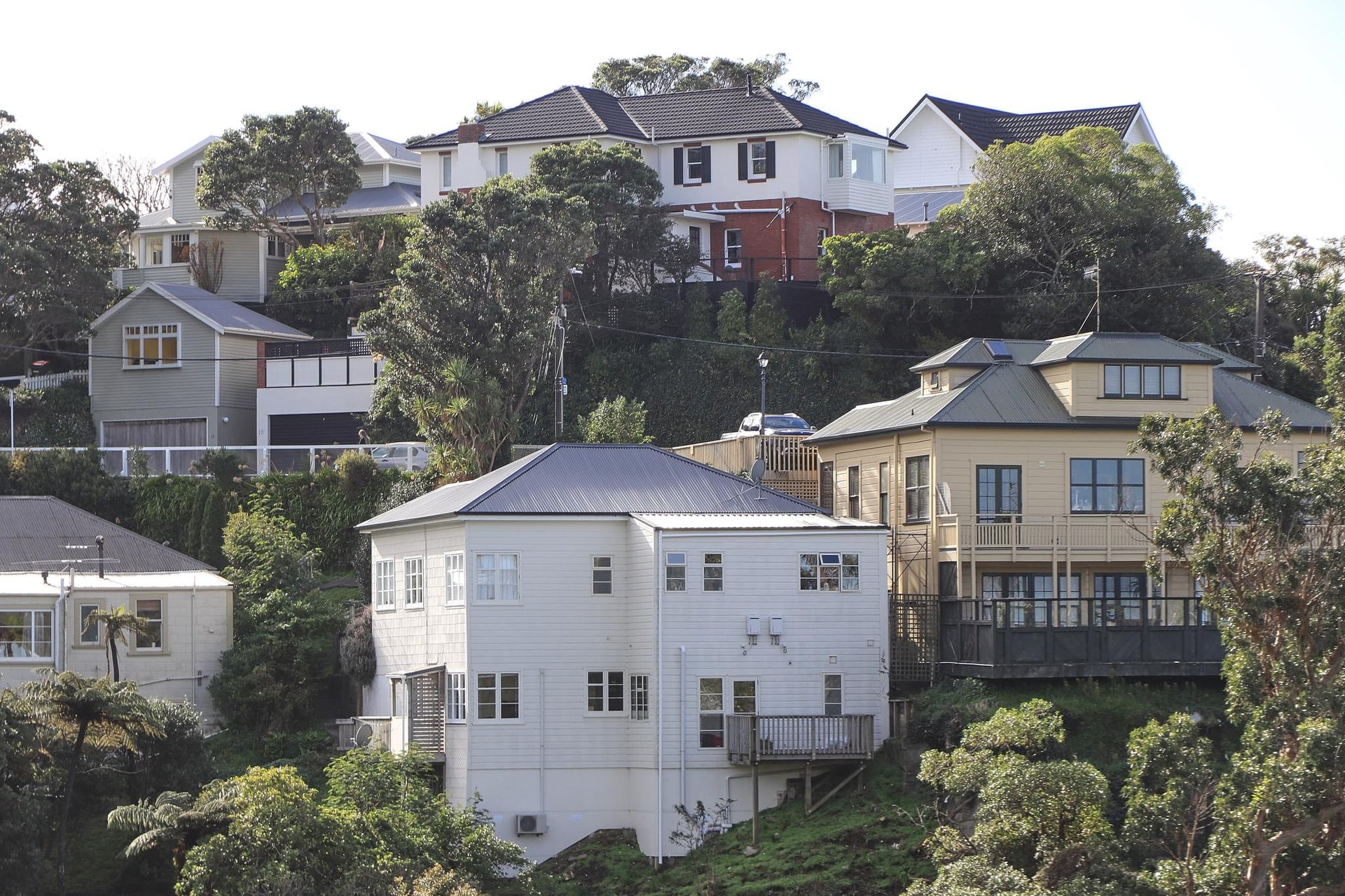 Suburbs in the hills