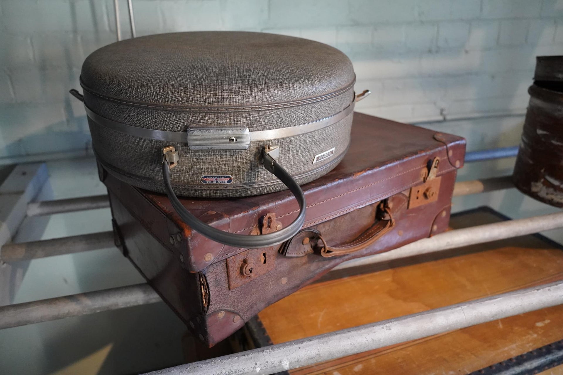 Vintage Leather Suitcases