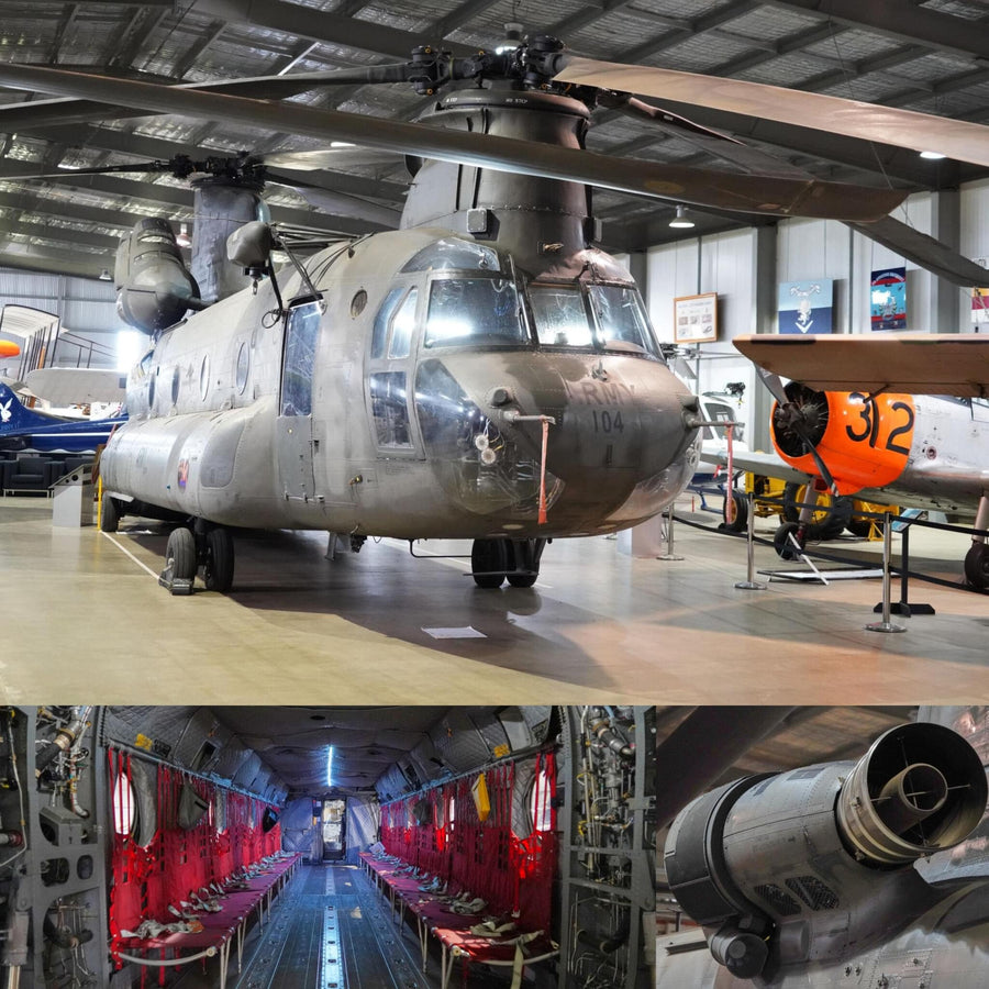 Chinook CH-47 Exterion and Interior
